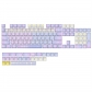 Dream Graffiti 104+24 XDA-like Profile Keycap Set Cherry MX PBT Dye-subbed for Mechanical Gaming Keyboard